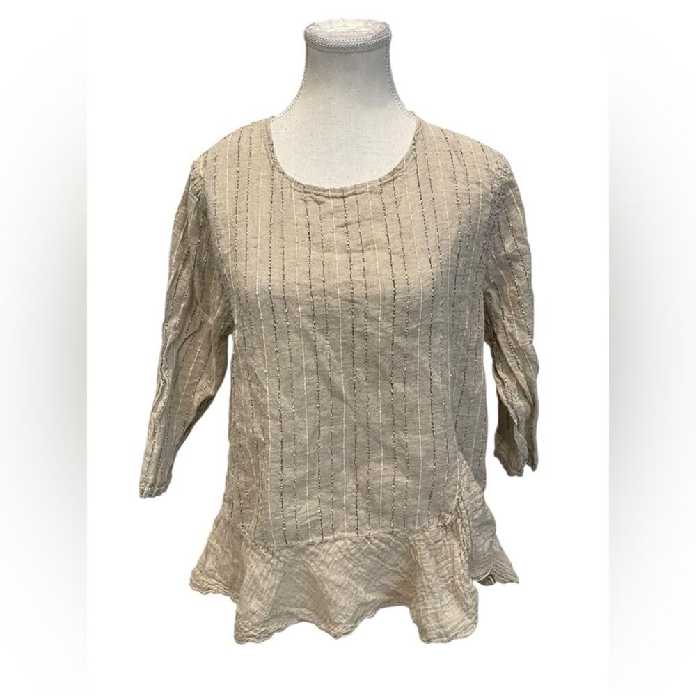 LA BOTTEGA DI BRUNELLA Medium ITALIAN LINEN Top